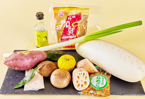 今回のメニューで使用した石川県の食材の一部