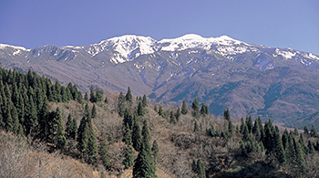 白山遠景（イメージ）