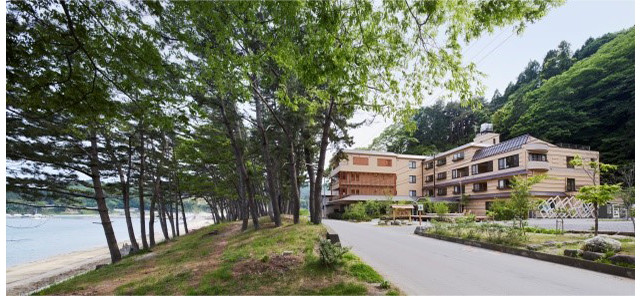 浜べの料理宿　宝来館　外観