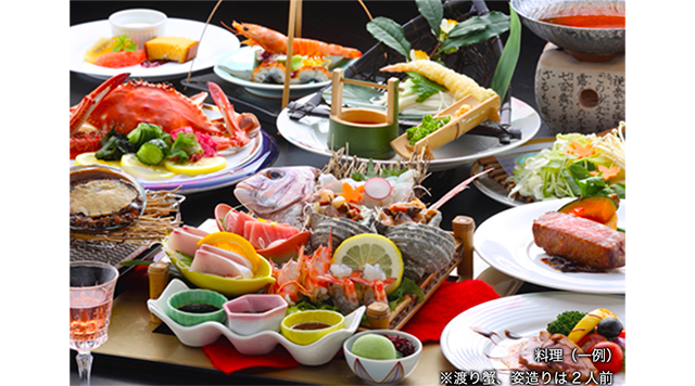 小豆島国際ホテル本館　プレミアム和洋会席（一例）